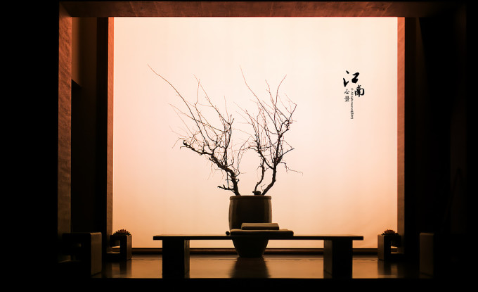 茶楼装修古韵轩(梦幻江南景，修禅在灵山（带你看最不一样的江南）)