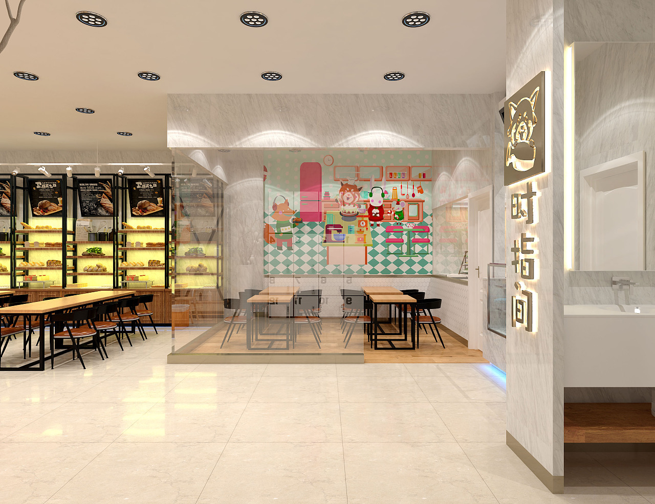 店面装修设计效果图(20套压箱底的客餐厅设计，看完才知道什么叫高级！直接照着装)