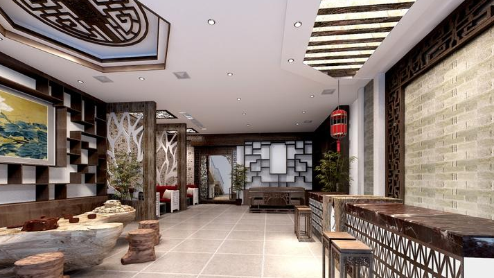 店面装修设计效果图(20套压箱底的客餐厅设计，看完才知道什么叫高级！直接照着装)