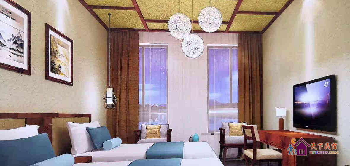 标准间效果图(独乐寺:泥木不朽) 标准间效果图(独乐寺:泥木不朽)