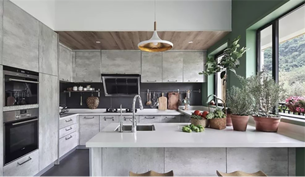 厨房装修效果图(30款最美厨房装修设计效果图 只想在家做菜吃饭了)