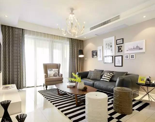 90平米装修效果图(入住半年后的90㎡小三室,黑白简约的完美演绎) 90平米装修效果图(入住半年后的90㎡小三室,黑白简约的完美演绎)