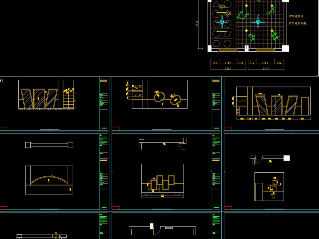 cad室内设计(2021室内设计高端CAD施工图精品合集200套，总有一套你能借鉴)