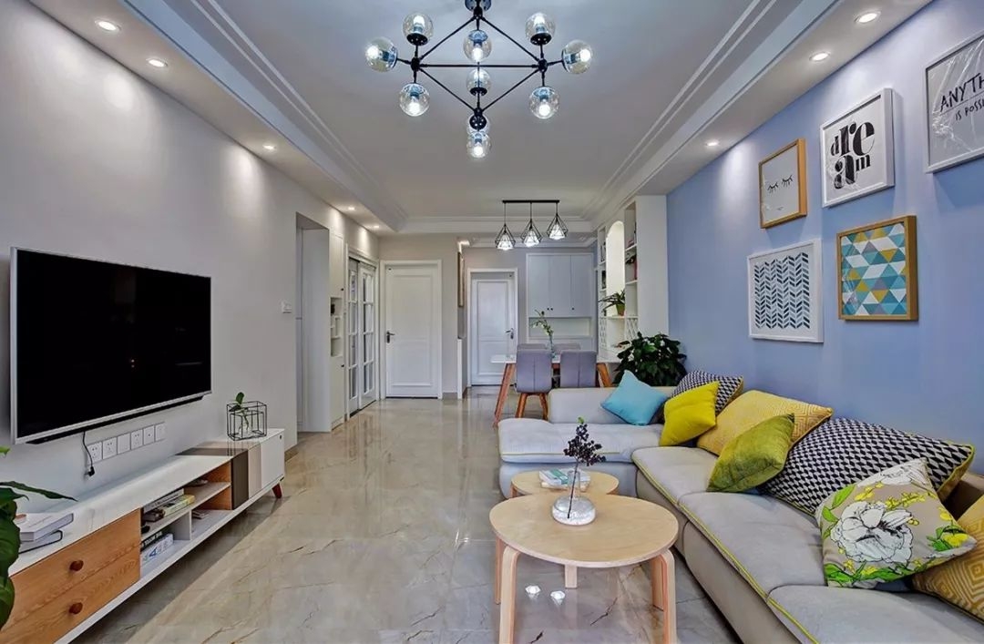 90平米新房装修(90㎡现代简约风,珍藏6年的设计方案,无主灯+木饰面依然流行时尚) 90平米新房装修(90㎡现代简约风,珍藏6年的设计方案,无主灯+木饰面依然流行时尚)