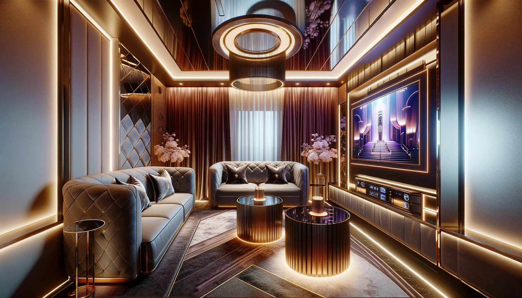 ktv装修设计(KTV装修设计，照着装就行，这样的KTV越用越爽)