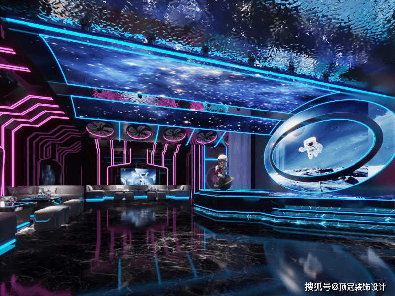 ktv装修设计(KTV装修设计，照着装就行，这样的KTV越用越爽)