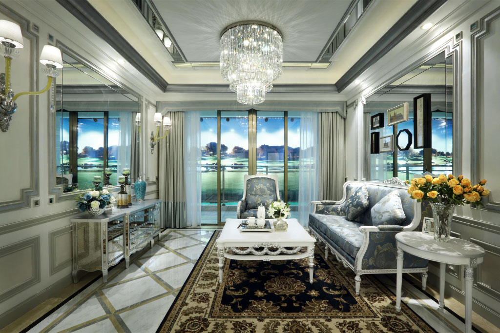 ksl设计(KSL深圳流塘阳光现代欧式样板间设计)