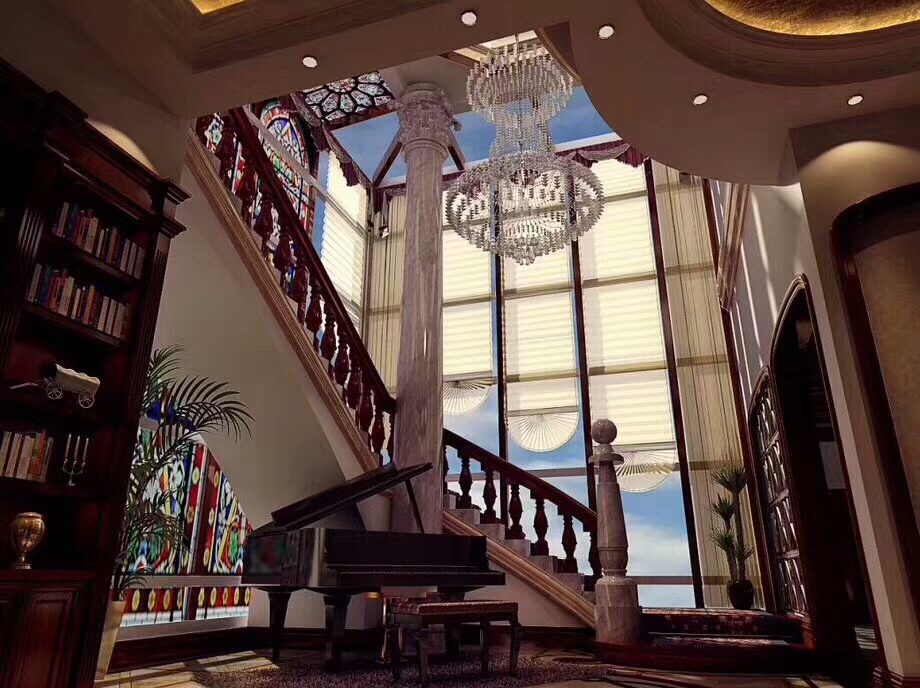 北京别墅装修设计(案例首发  慕冠 X 北京·融创壹号庄园780㎡别墅)