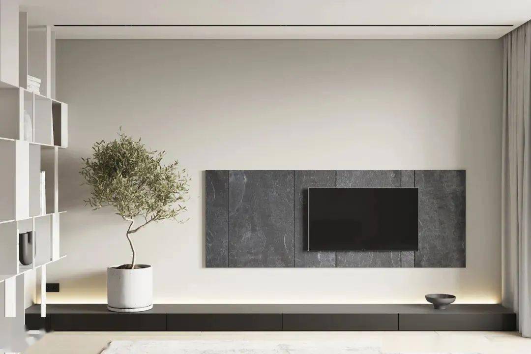 背景墙装修效果图大全2013图片(刷了800个视频装修出来的电视背景墙，真心好看又便宜也高级)