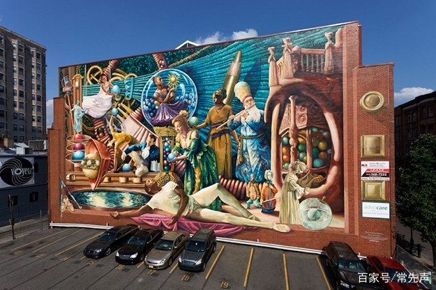 壁画装饰(“画石成金”，最棒的15处街头壁画让人一见倾心)