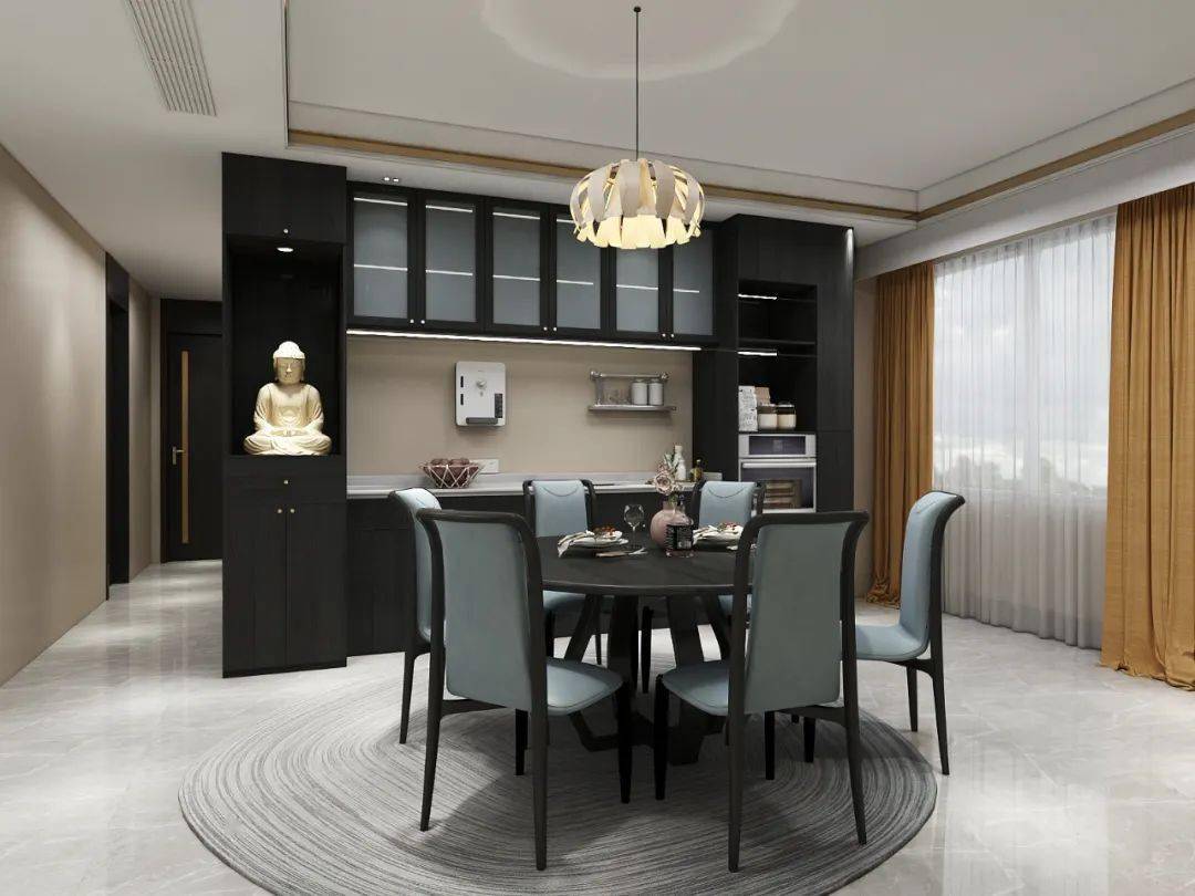 餐厅装修(热爱美食的人，家里的餐厅都是如何装修呢？)