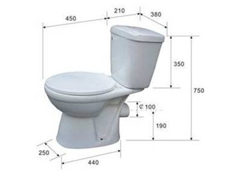 抽水马桶尺寸(卫生间的尺寸，一个尺寸错了，后期很难使用)