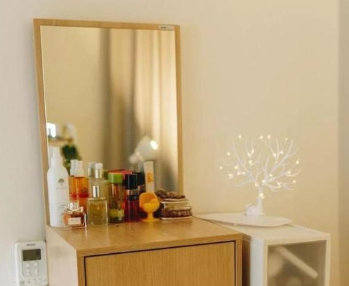 穿衣镜装修效果图(吉林一女生，坚持装“极简风”，装好后反而显得高级又温馨，晒晒)