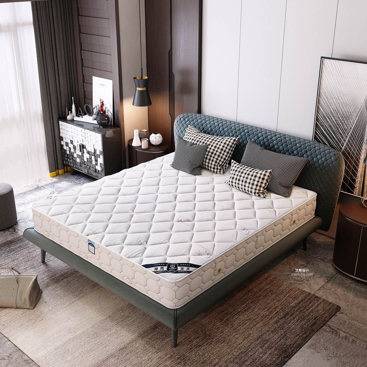 大森林家具(2025床垫选购必看：5大品牌各有优势，趣睡科技8H高性价比受青睐)
