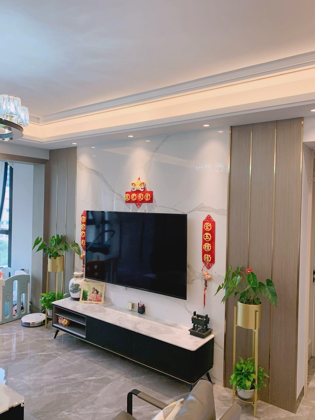 电视墙装修效果图大全2012图片(一切没有实用价值的电视墙，请不要再做了)