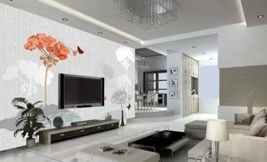 电视背景墙壁纸效果图(这些电视背景墙的设计太棒了！一款照着装，朋友来我家都不想走)