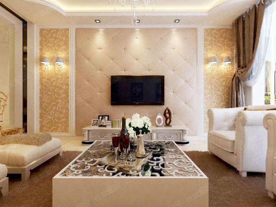 电视背景墙的效果图(分享非常流行的几款电视背景墙，等你家装修了，要不要参考呢？)