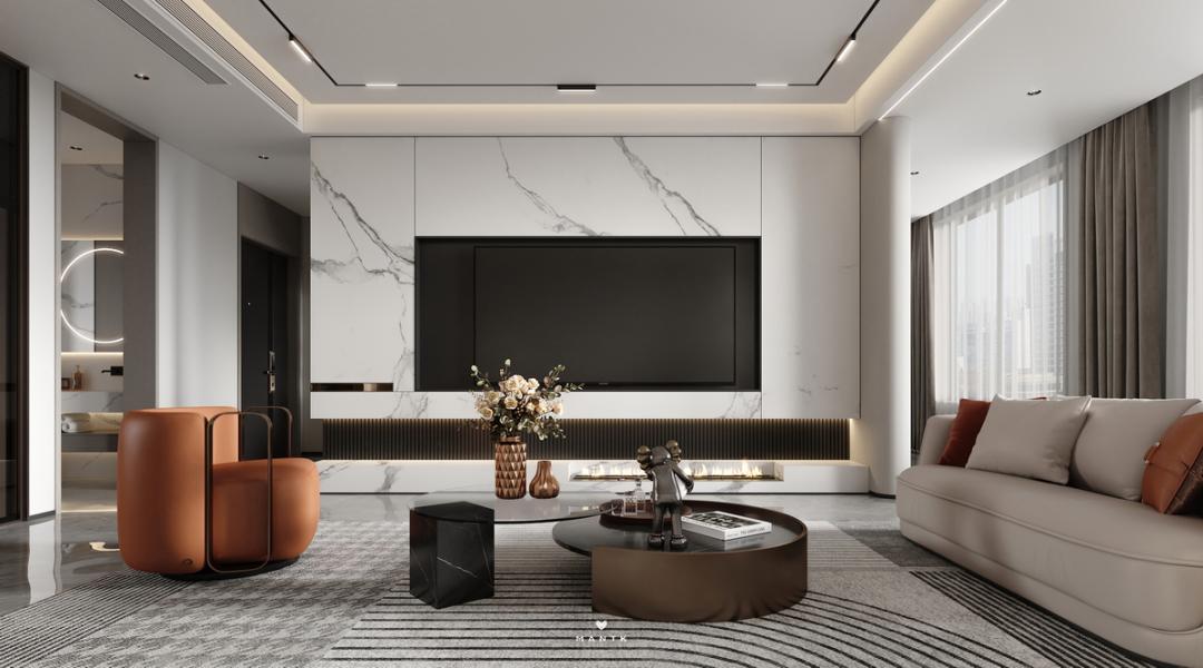 电视背景墙的效果图(分享非常流行的几款电视背景墙，等你家装修了，要不要参考呢？)