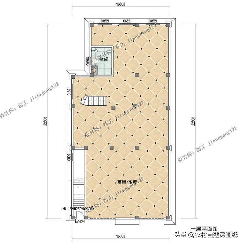 店铺门面设计(黄金地段宅基地怎么利用?盖一栋商铺与居住两用的自建房小楼吧!) 店铺门面设计(黄金地段宅基地怎么利用?盖一栋商铺与居住两用的自建房小楼吧!)