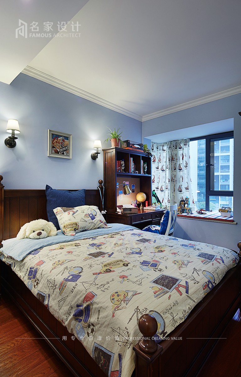 儿童房样板间(告别鸡肋！儿童房这样设计，好看又实用)