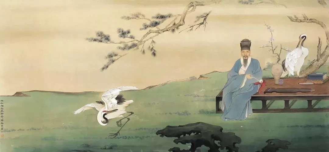 东唐装饰(他以梅为妻、以鹤为子，是大宋官方认证的隐士)