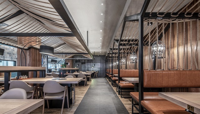 饭店装修效果图(老詹感官消费落地餐馆！味觉特性拆解，眉州东坡火出圈)