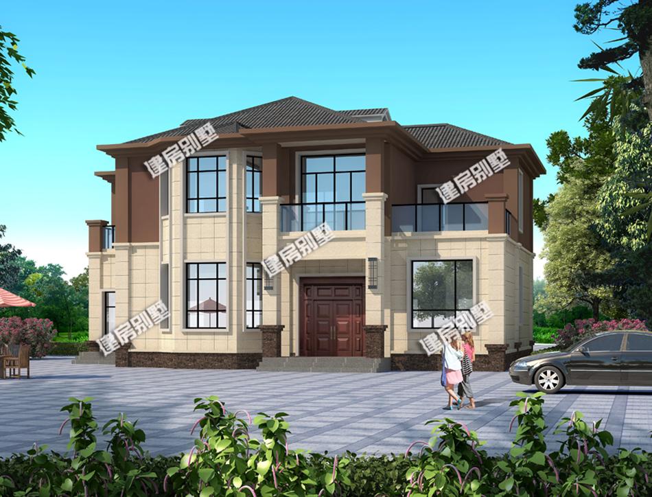 房屋设计网(简约而不简单，17×11米高品质现代别墅)